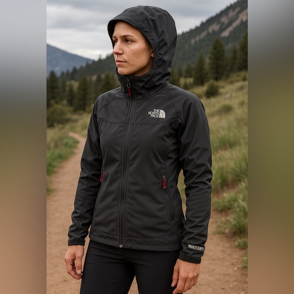 The North Face Jackets & Blazers - The North Face Summit Series Windstopper Softshell Jacket Womens Small Black
